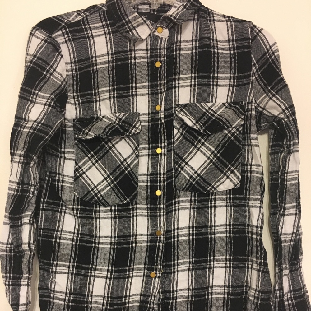 PRIMARK | PLAID LONG SLEEVE SHIRT | LIKE NEW